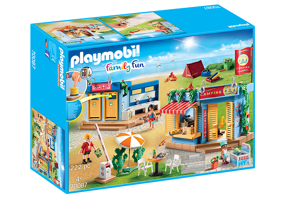 Playmobil | Family Fun | Large Campground 70087