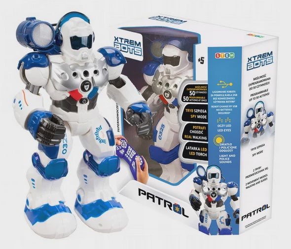 Xtrem Bots - Patrol, Robot Enfant 5 Ans Et Plus